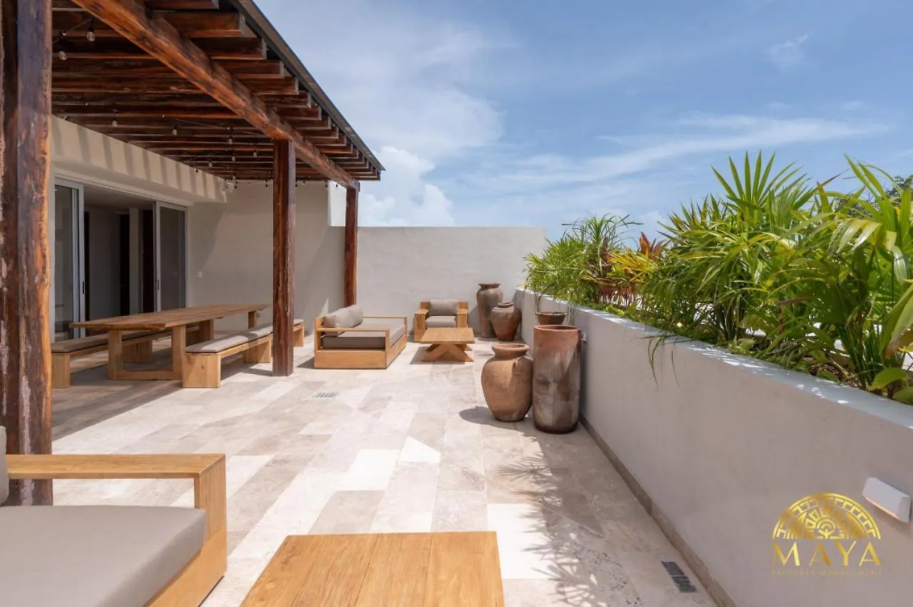 別荘 Nhoa 107B Lux 1Br Condo Pool Access In Aldea Zama トゥルム