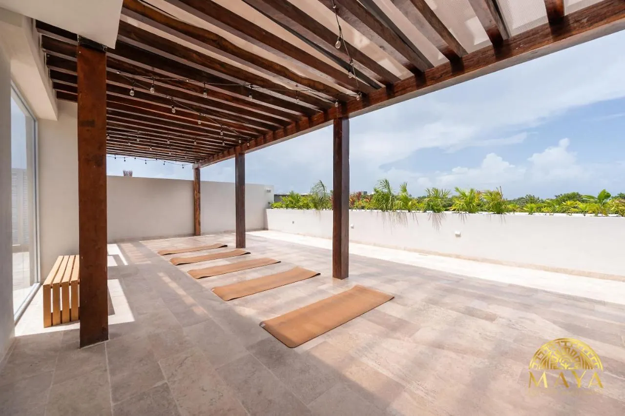 別荘 Nhoa 107B Lux 1Br Condo Pool Access In Aldea Zama トゥルム