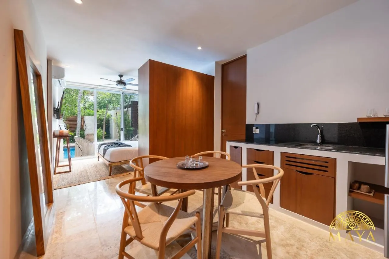 別荘 Nhoa 107B Lux 1Br Condo Pool Access In Aldea Zama トゥルム