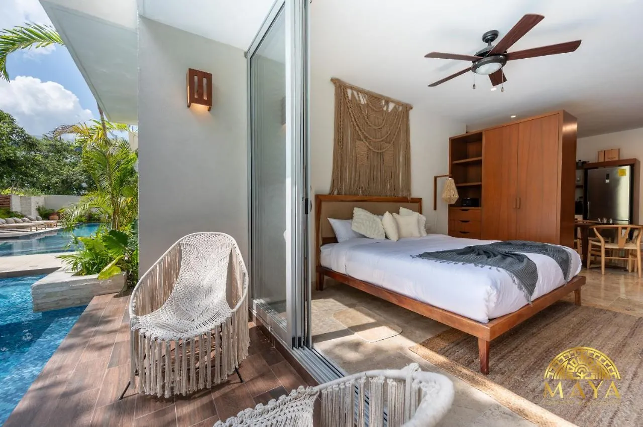 Nhoa 107B Lux 1Br Condo Pool Access In Aldea Zama トゥルム