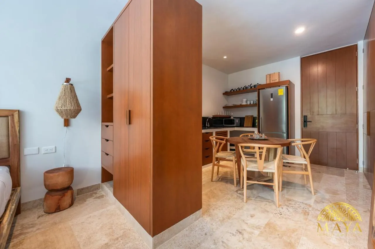 別荘 Nhoa 107B Lux 1Br Condo Pool Access In Aldea Zama トゥルム